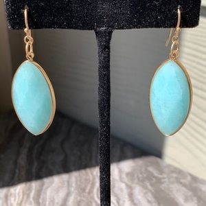 Blue Stone Earrings